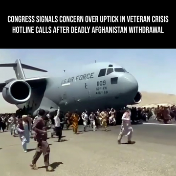 Congress signals concern over uptick in veteran crisis hotline calls after deadly Afghanistan withdrawal