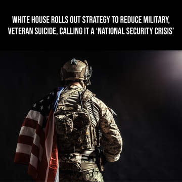 White House rolls out strategy to reduce military, veteran suicide, calling it a 'national security crisis'