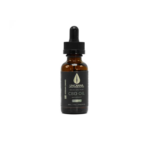 1500mg Broad Spectrum CBD Oil