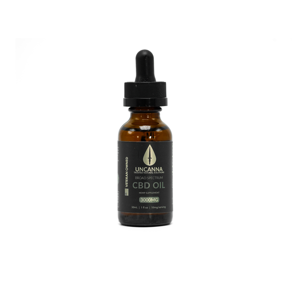 3000mg BROAD SPECTRUM CBD OIL TINCTURE